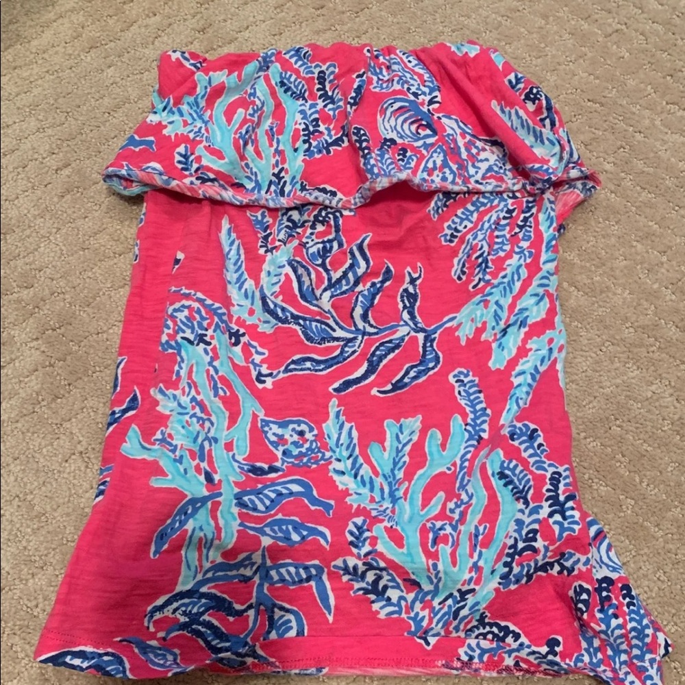 Iilly Pulitzer tube top
